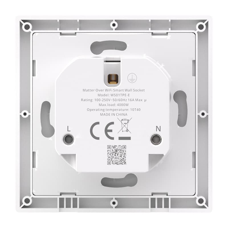 Sonoff WS01TPE-E pametna vtičnica WiFi (Tip E), Matter 6