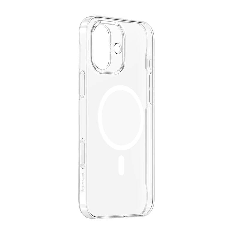 Baseus iP16 TouchButton magnetna torbica za telefon (transparentna)