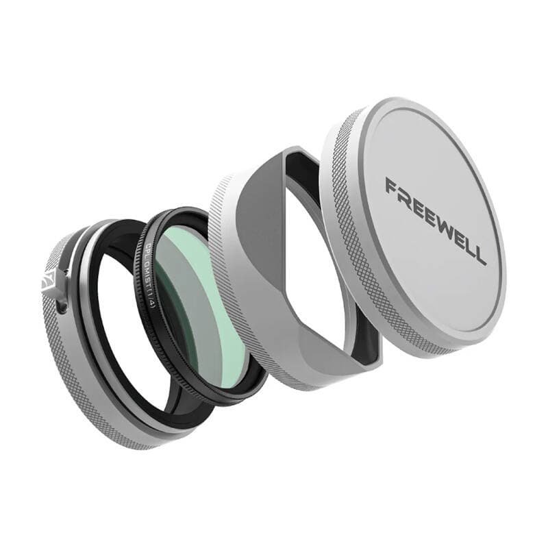 Freewell komplet filtrov FujiX100 s senčnikom (srebrn)