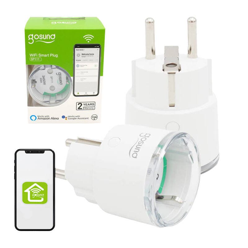 Pametni vtič Gosund SP111 16A WiFi (2 kosa, Tuya) 6
