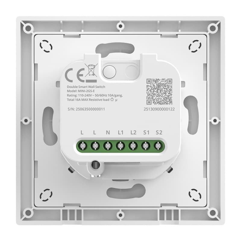 Sonoff MINI-2GS-E WiFi stensko stikalo (Matter) 3