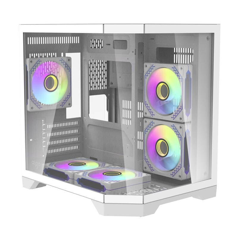Računalniško ohišje darkFlash FT350 (belo) + 5 aRGB ventilatorjev 8