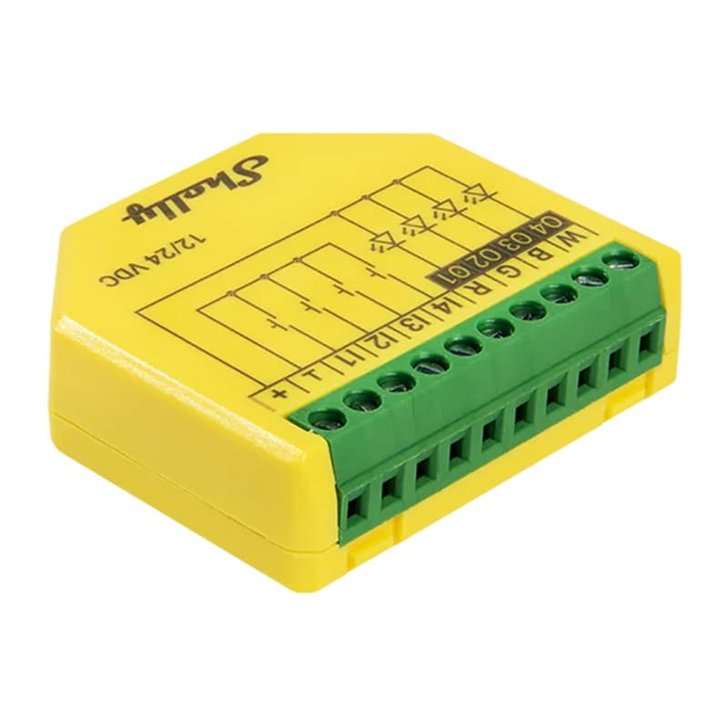 Shelly Plus RGBW PM Wi-Fi/Bluetooth LED trak krmilnik (2-paket) 2