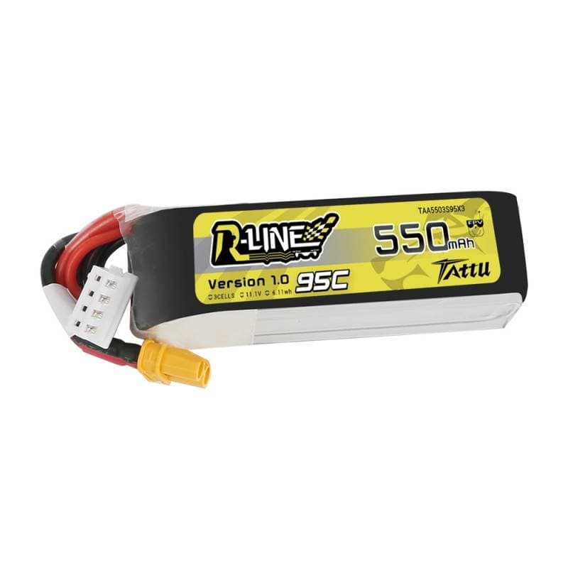 Tattu R-Line baterija 550mAh 11.1V 95C 3S1P XT30