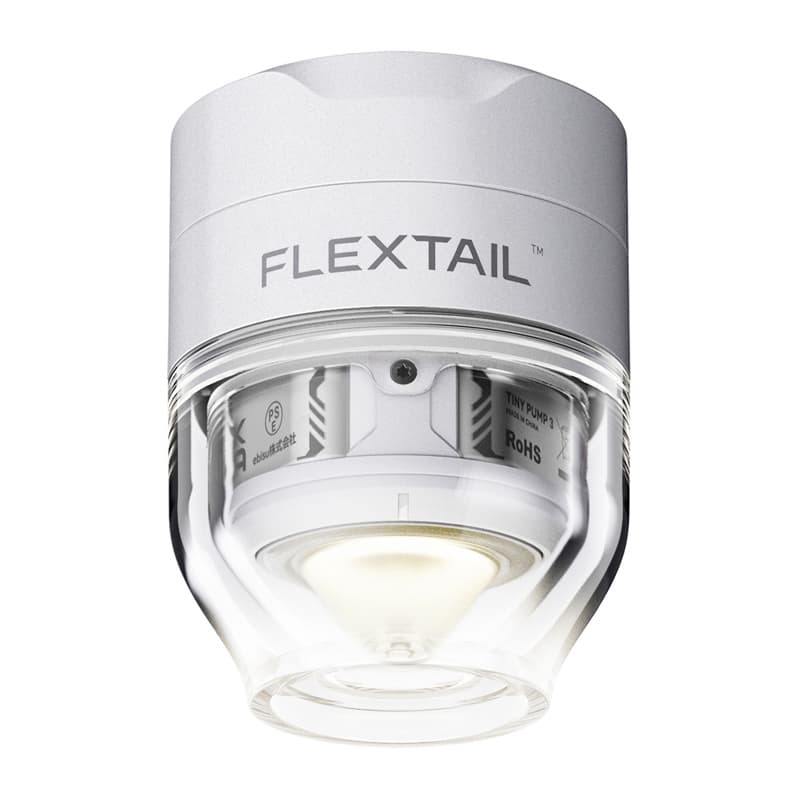 Flextail Tiny Pump 3X Električna Črpalka s Svetilko (Bela) 2