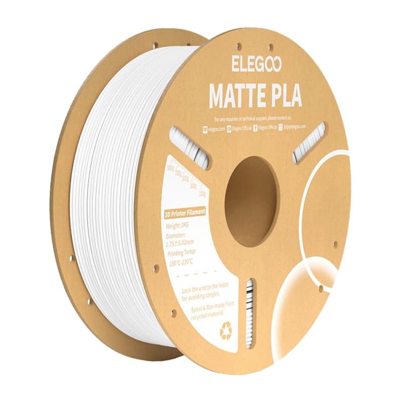 ELEGOO PLA Matte filament (bela)