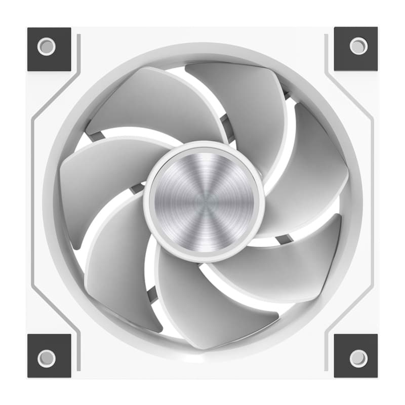 DarkFlash DM20 LINE Ventilator za hlajenje (bel) 5