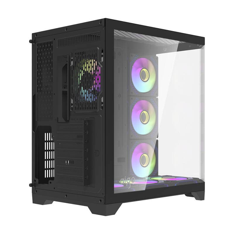 Računalniško ohišje darkFlash FT418 PRO (črno) + 7 aRGB ventilatorjev 6