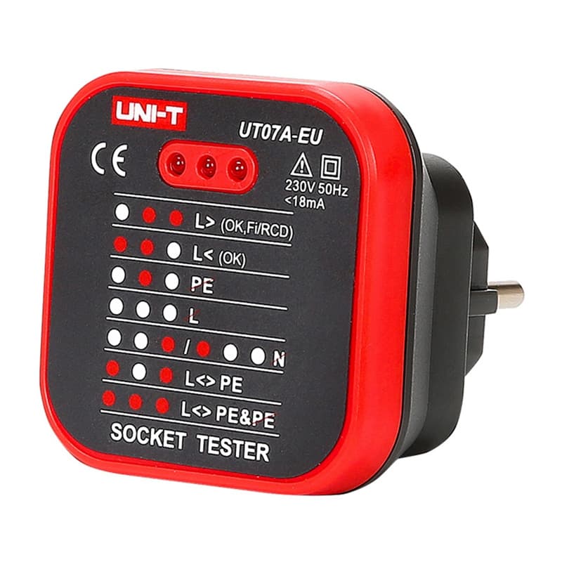 UNI-T UT07A-EU tester vtičnic
