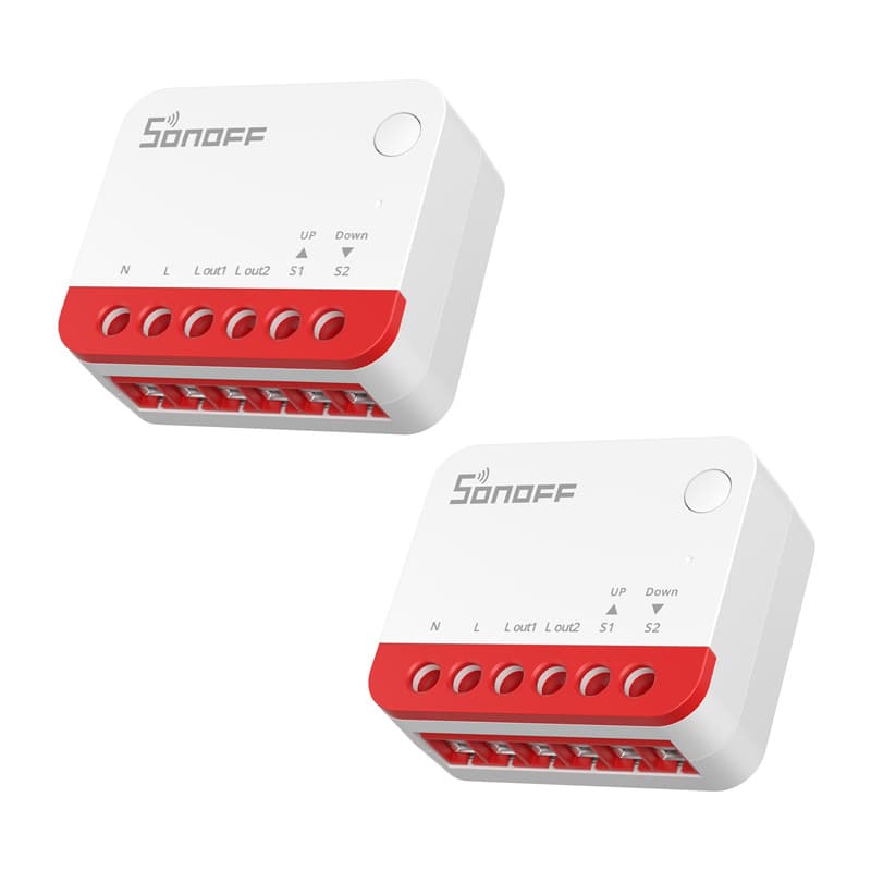 Sonoff MINI-ZBRBS pametni Zigbee stikalni modul za rolete (2 kosa)