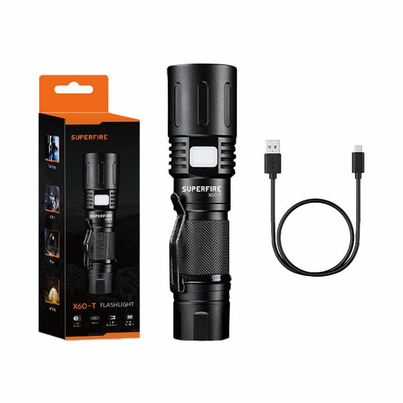 Svetilka Superfire X60-T, 1500lm, USB