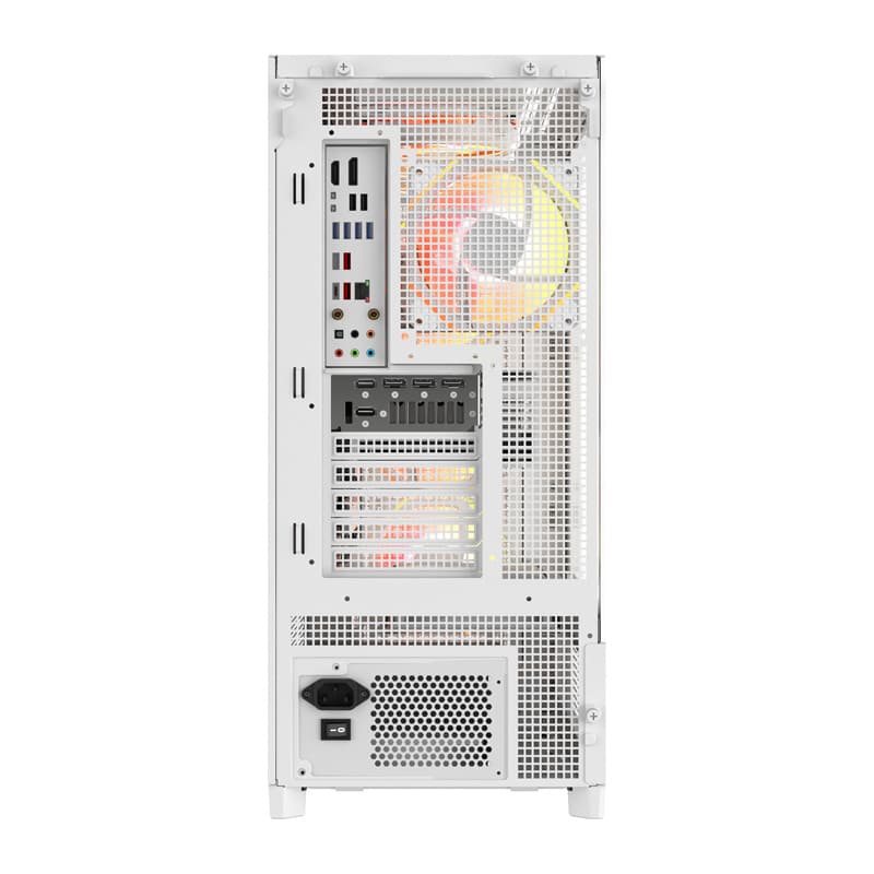 Računalniško ohišje DarkFlash AIRNOVA (belo) + 3 ventilatorji 7