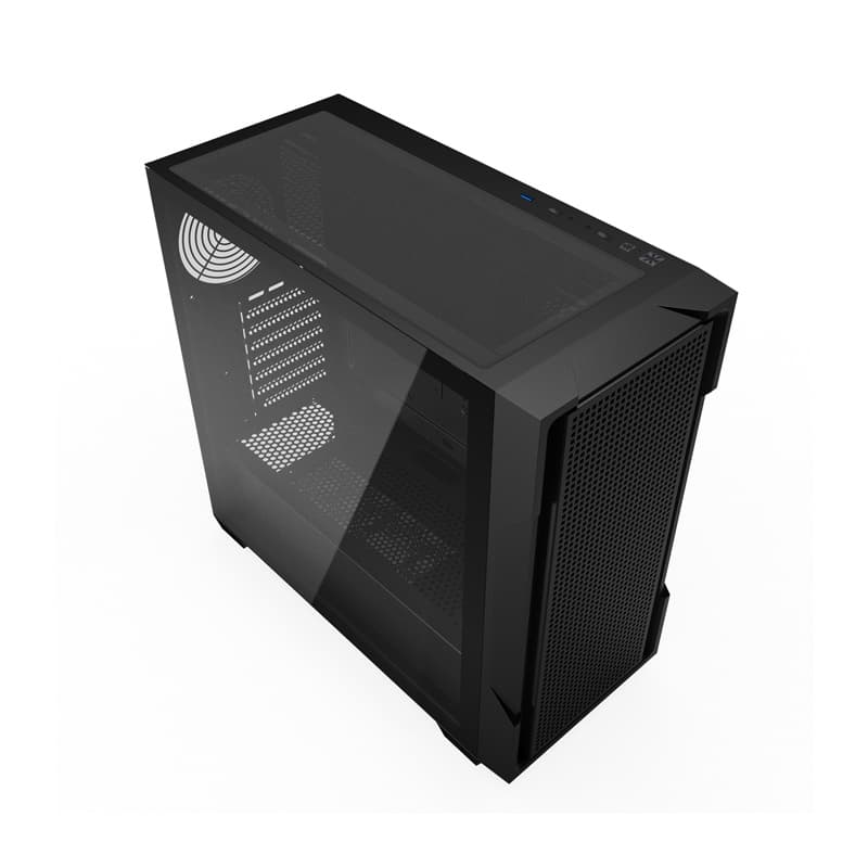 Darkflash DS900 Mesh računalniško ohišje brez ventilatorjev (Črna) 2