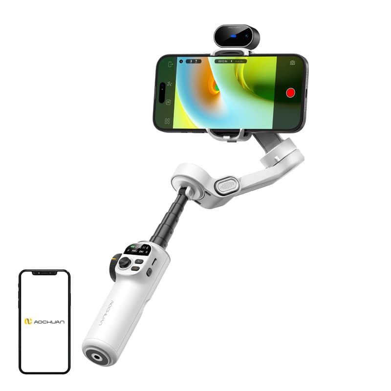AOCHUAN X2 Gimbal z AI senzorjem - bel