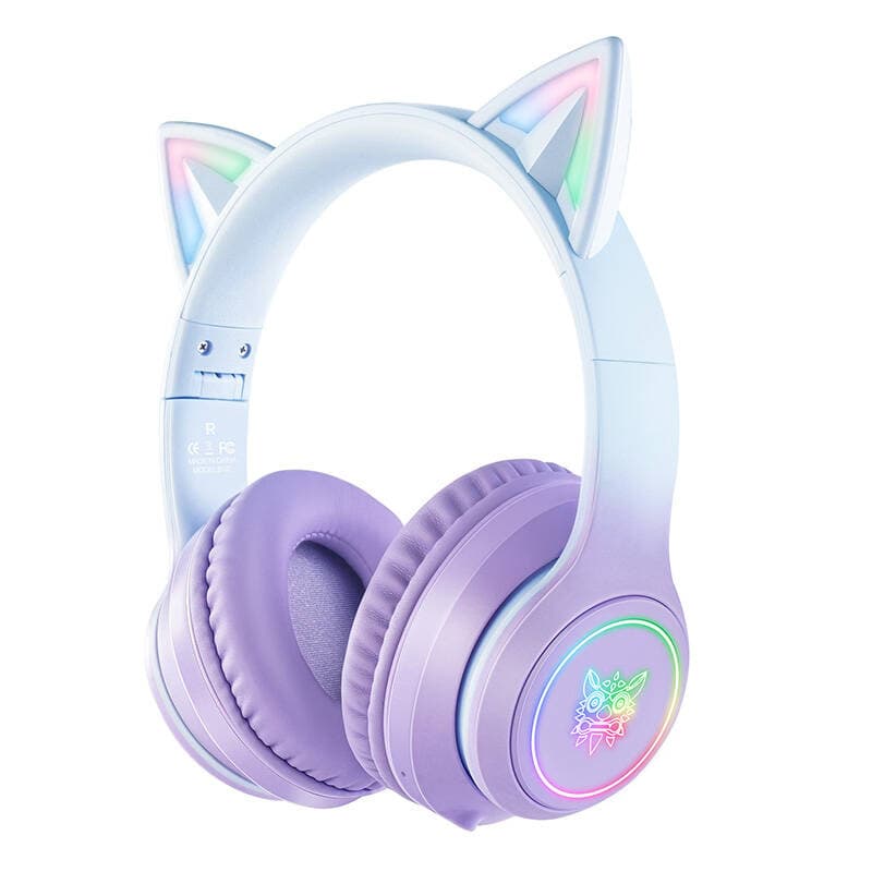 Gaming slušalke ONIKUMA B90, Bluetooth, modro/roza