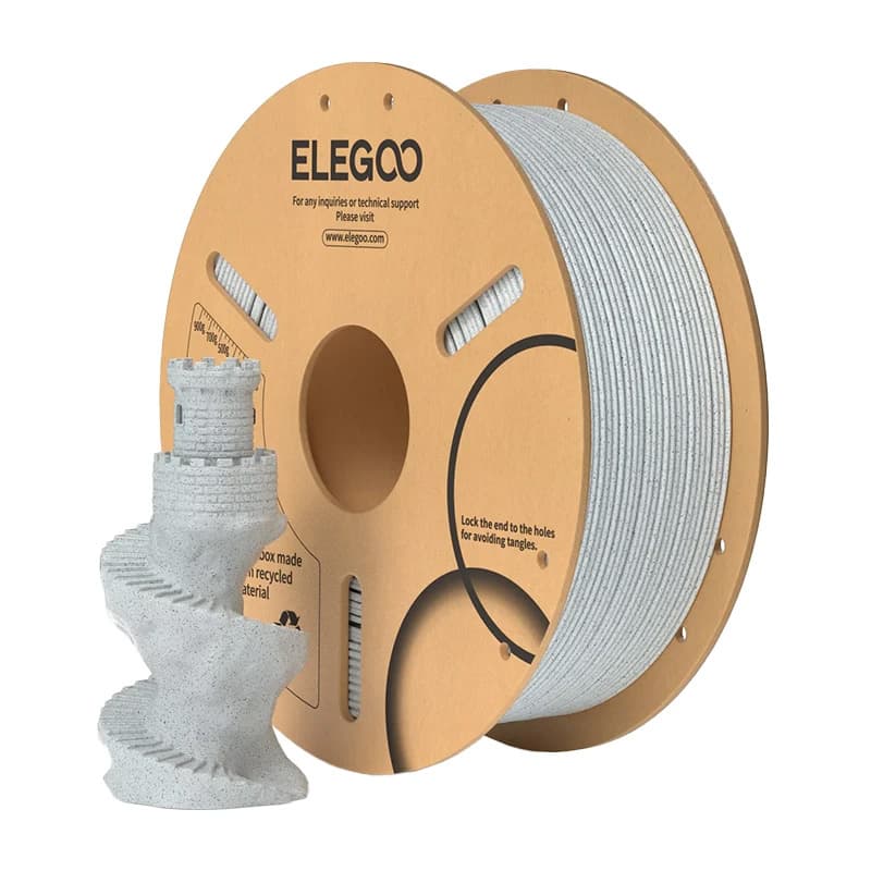 ELEGOO Filament PLA Marble 1.75 mm | Kamniti videz 2