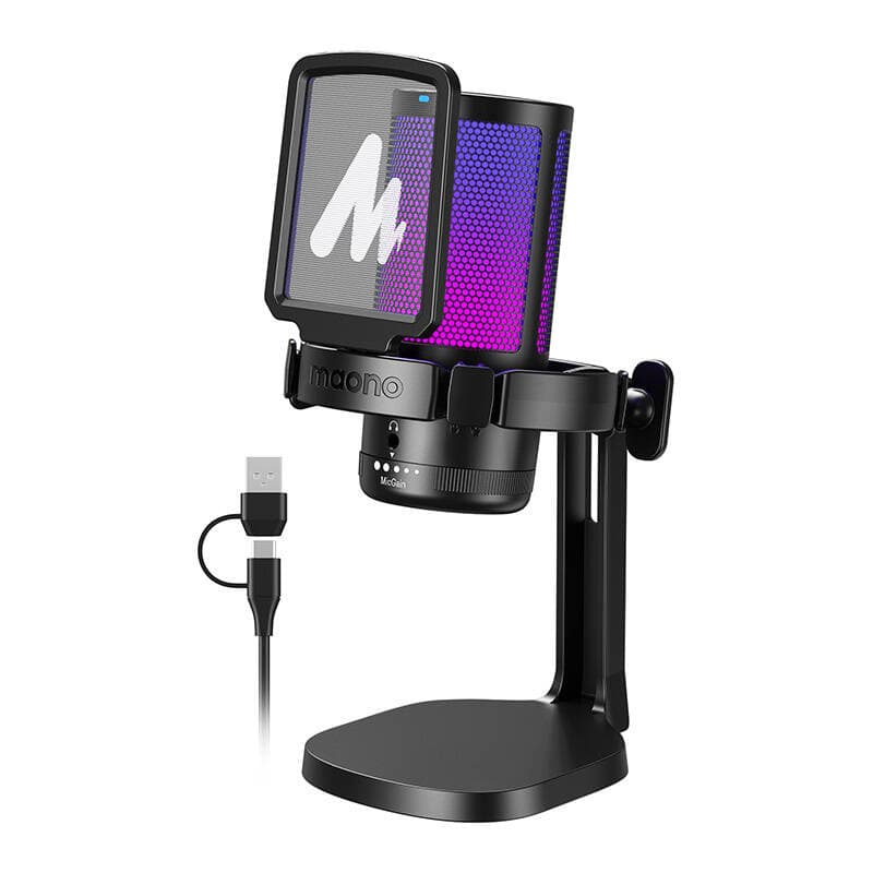 Maono DGM20 gaming mikrofon (črn)