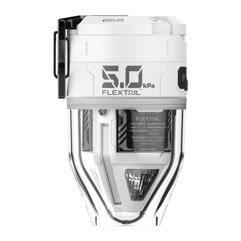 Flextail Max Pump 3 Prenosna Zračna Črpalka (Bela)