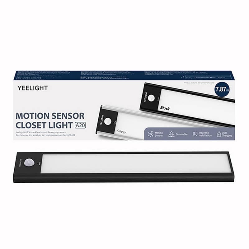 Yeelight LED svetilka za omaro, črna, 20 cm, 2700K 7