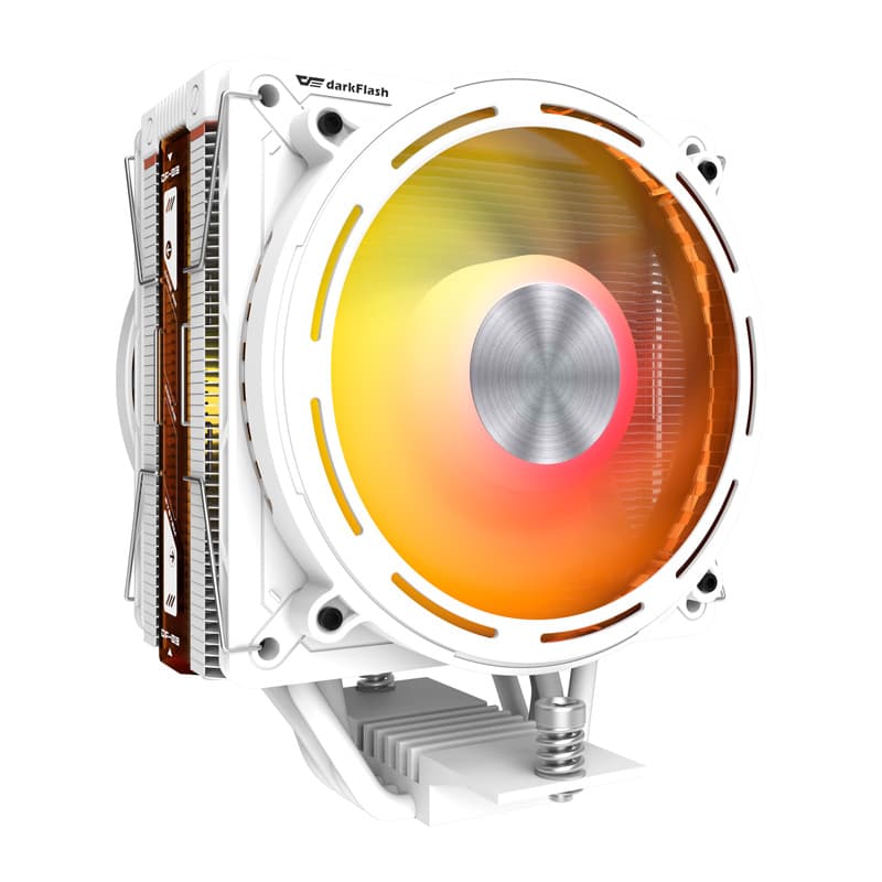 Darkflash E400 PLUS aktivno hlajenje procesorja (belo)