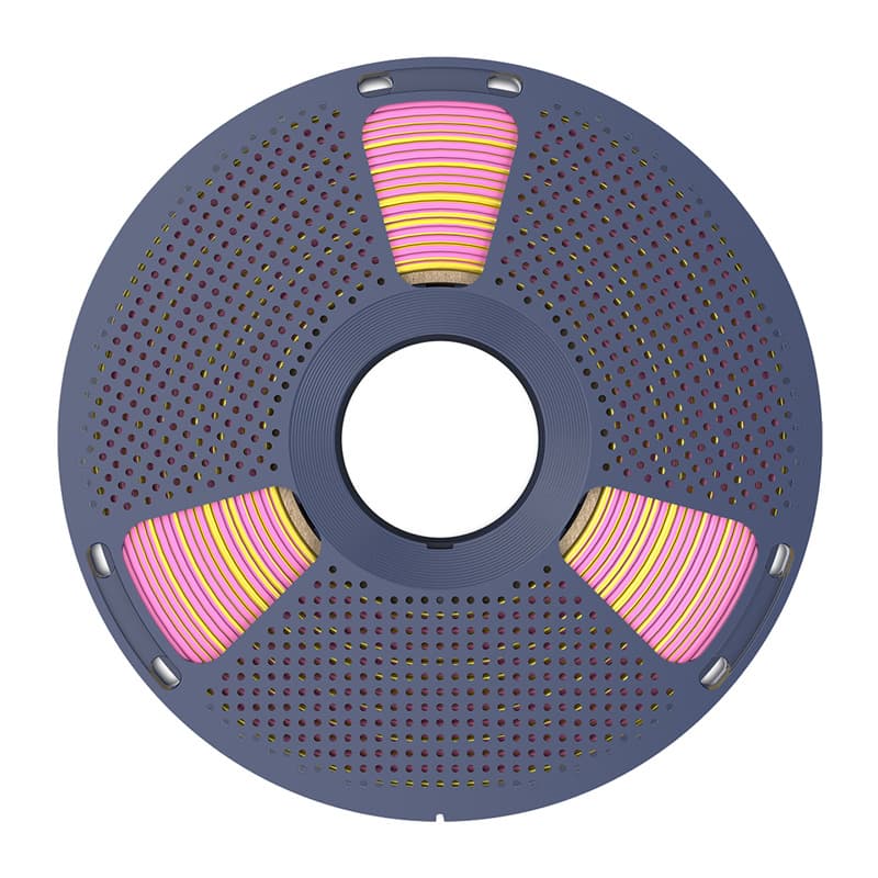 Sunlu PLA+ Silk Dvobarvni filament (roza in zlata) 3