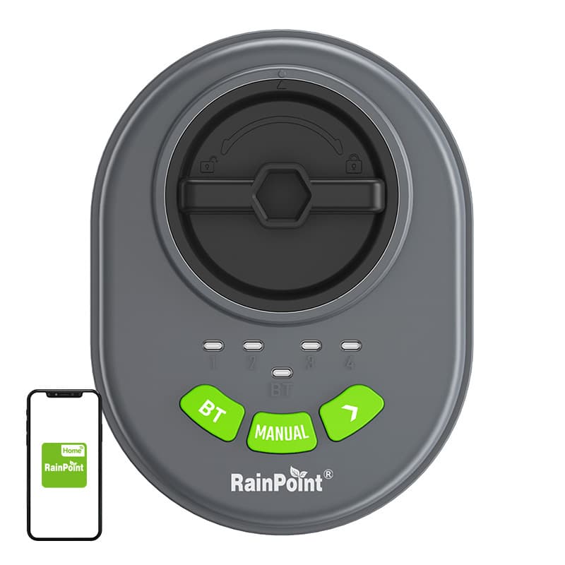 RainPoint 4-Conski Razpršilni Krmilnik z Aplikacijo, Bluetooth