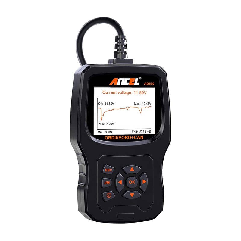 Ancel AD530: OBD2 diagnostični skener 3