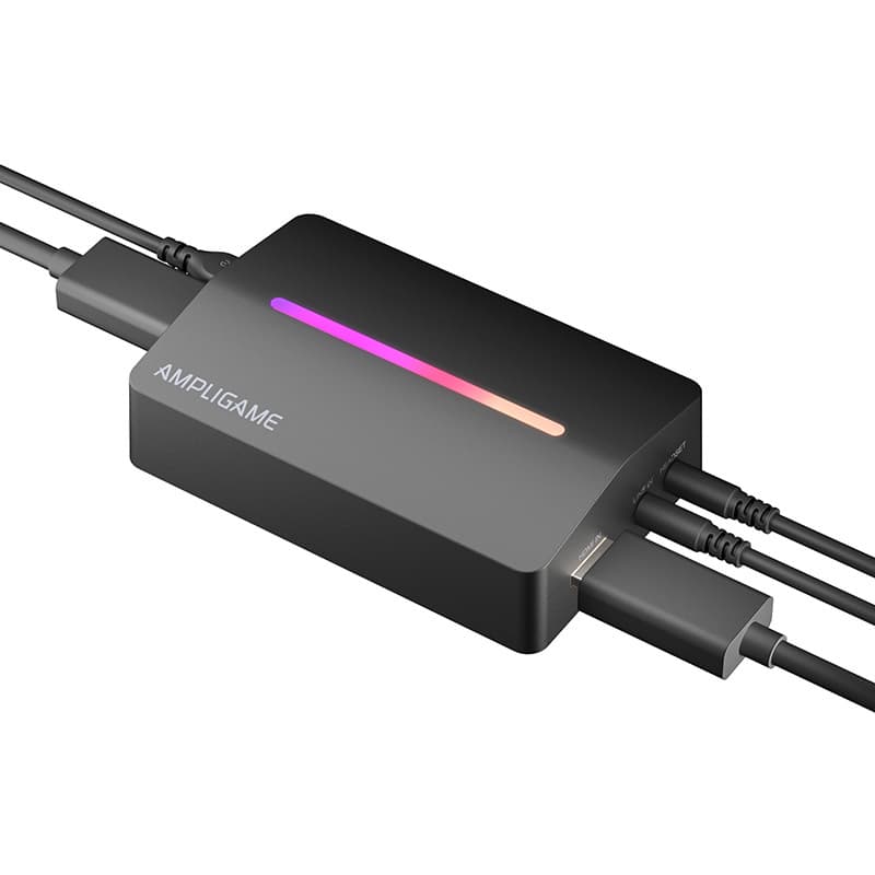 Fifine V3 HDMI v USB-A zajemna kartica (črna) 3