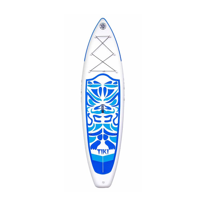 FunWater SUP napihljivo veslo Tiki 3,2m (modro-belo)