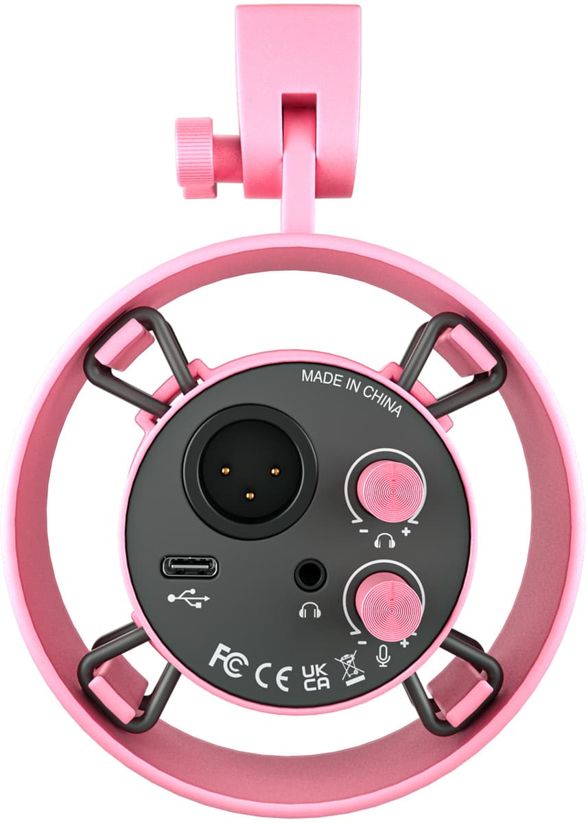 Dinamični mikrofon Fifine K688P (roza) USB/XLR 3