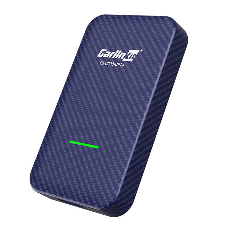 Carlinkit CP2A brezžični adapter za CarPlay/Android Auto (modr) 4