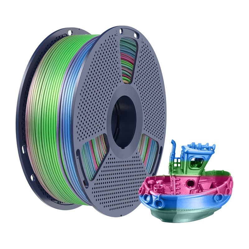 Sunlu PLA+ Silk (Rainbow) 06 filament 2