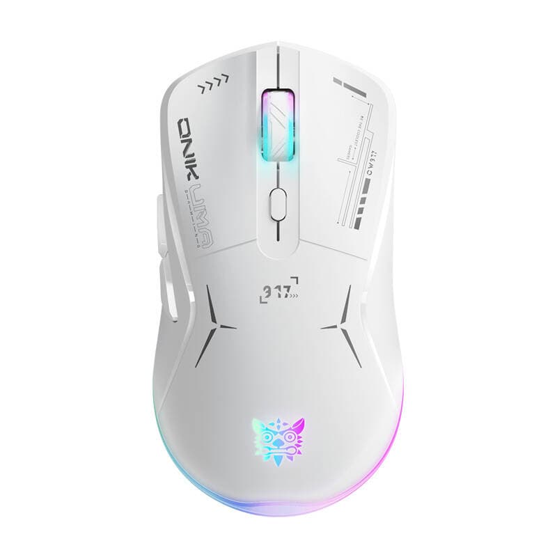 Gaming miška ONIKUMA CW917, žična, bela