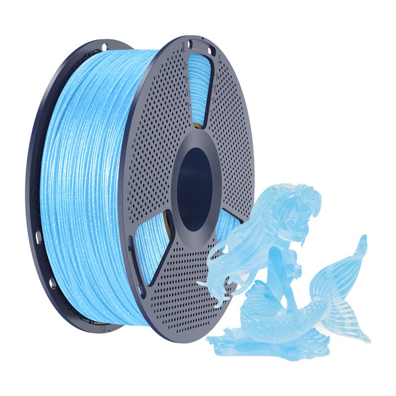 SUNLU PLA Twinkling filament, 1.75 mm, Sijajno modra 2