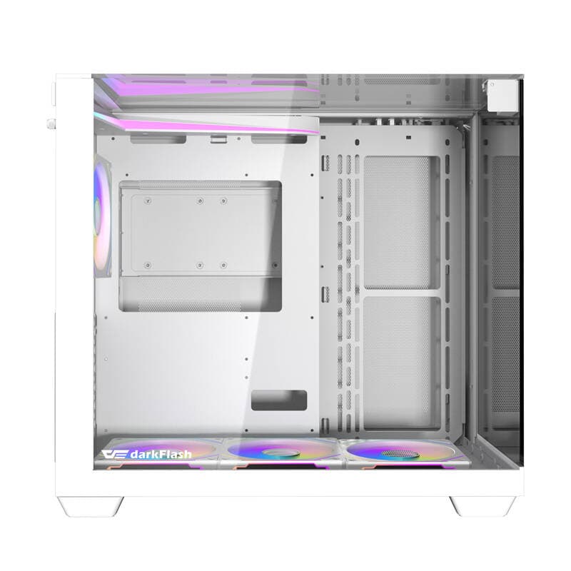 Ohišje za računalnik Darkflash TH285 (Bel) + 4 Ventilatorji 3