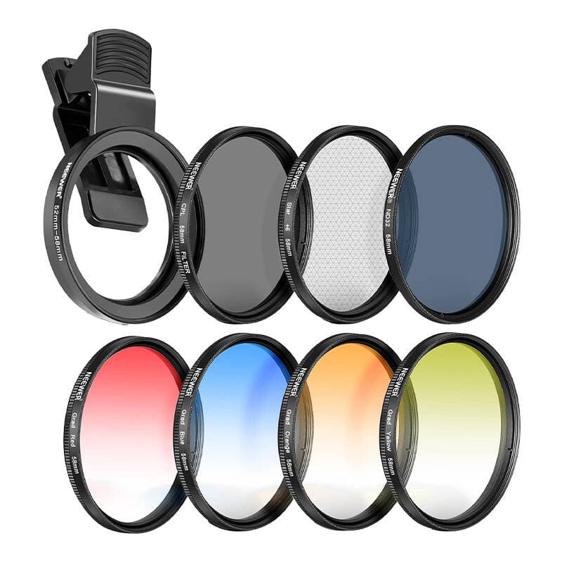 Neewer komplet filtrov za pametni telefon 58mm