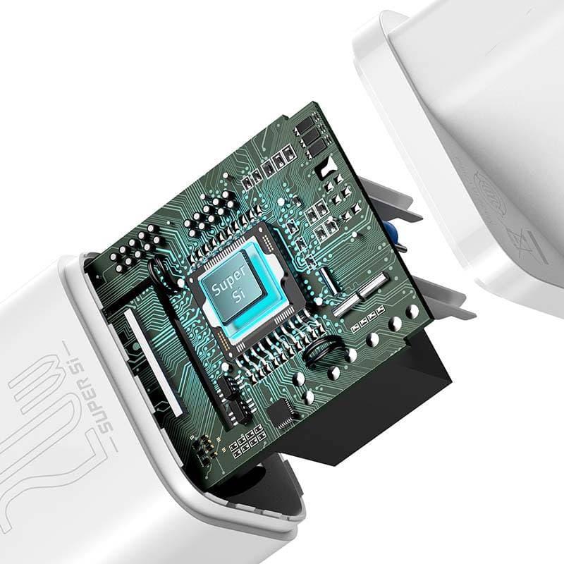 Baseus Super Si Quick Charger 1C 20W, bel 5