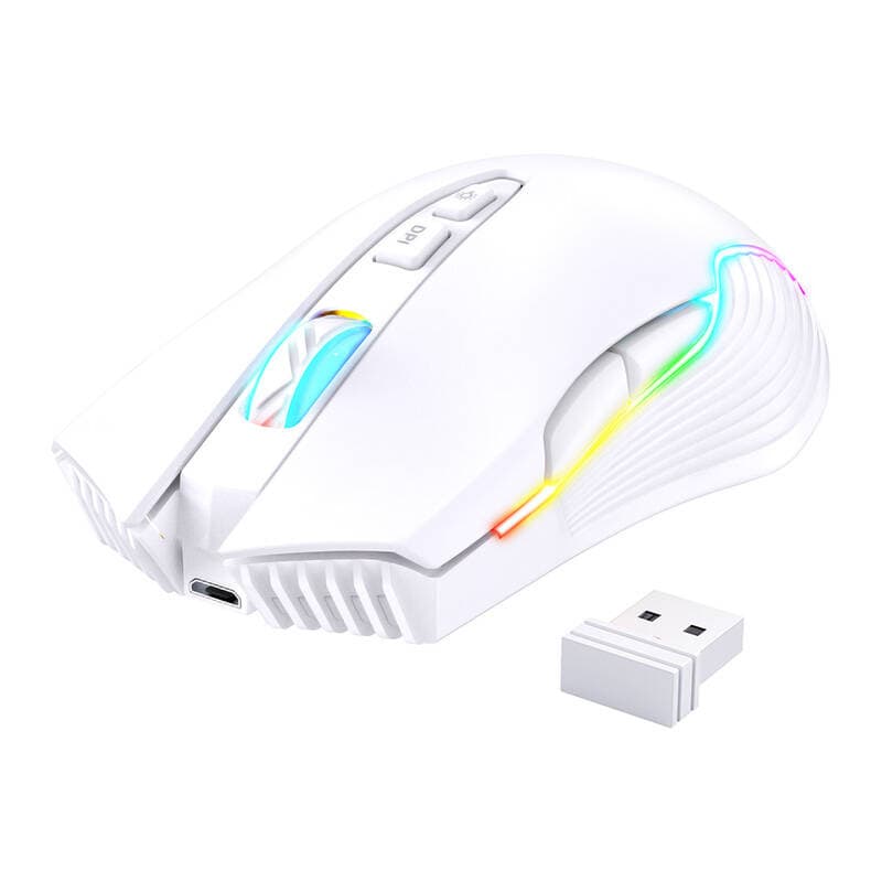Gaming miška ONIKUMA CW905 (bela), brezžična 2