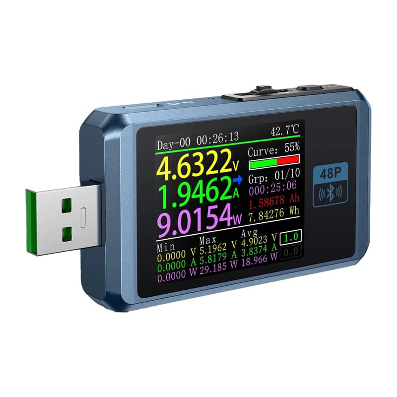 FNIRSI FNB48P BT USB tester s Bluetoothom