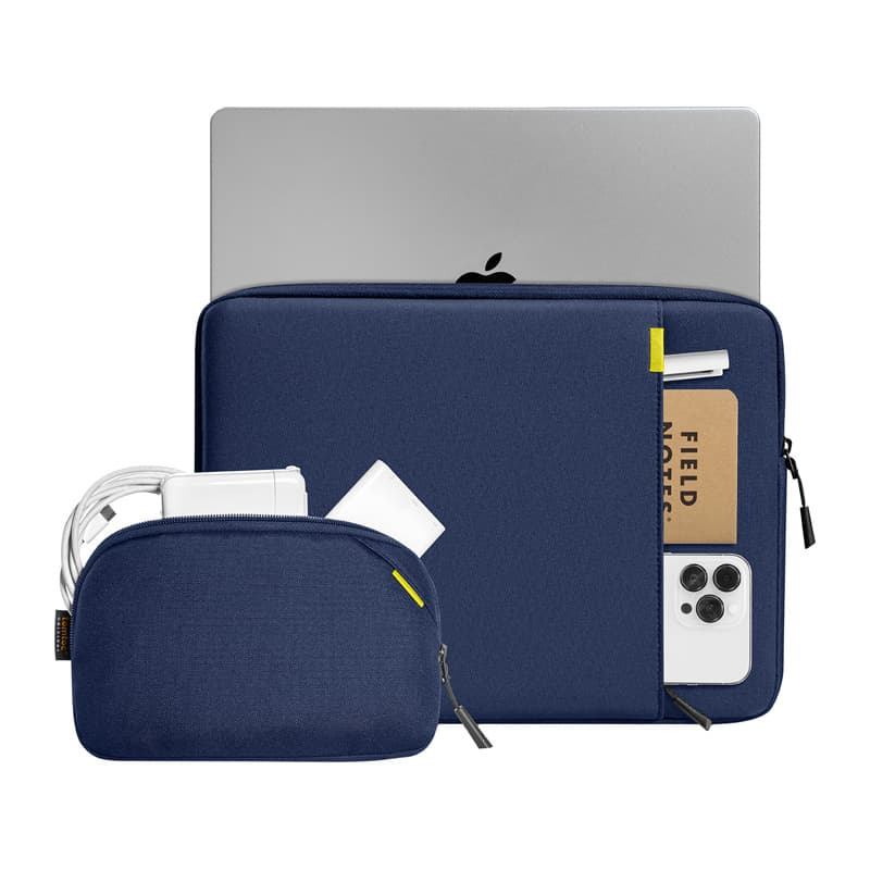 TOMTOC Defender-A13 etui za prenosnik + torbica 14" (modra) 6