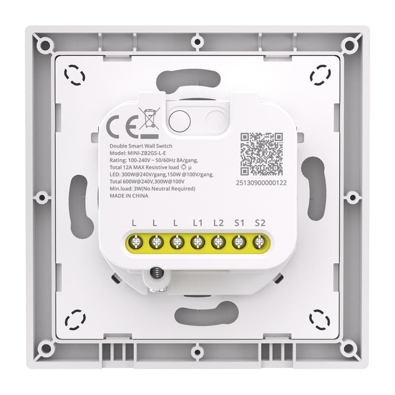 Sonoff MINI-ZB2GSL-E ZigBee dvokanalno stikalo (brez N žice) 4