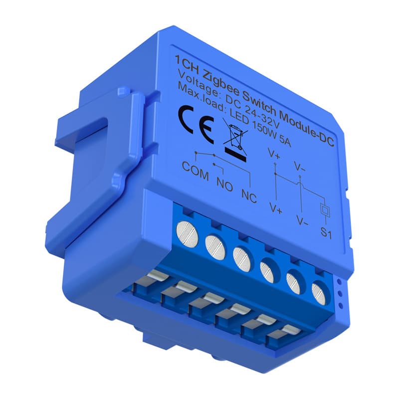 1-kanalni Zigbee modul Avatto ZWSM16-DC32V-1 s breznapetostnim kontaktom 3