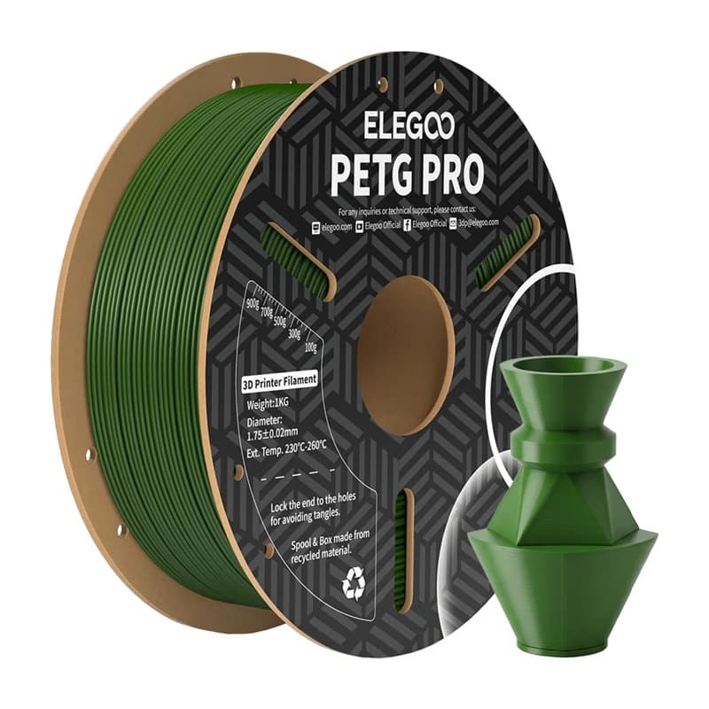 Elegoo PETG Pro filament, olivno zelena (1.75 mm) 2