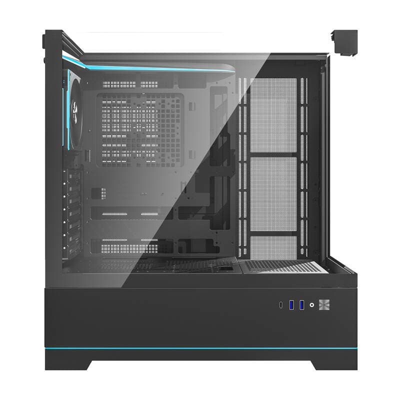 Računalniško ohišje Darkflash DY450 PRO (črno) + 1 ventilator 2