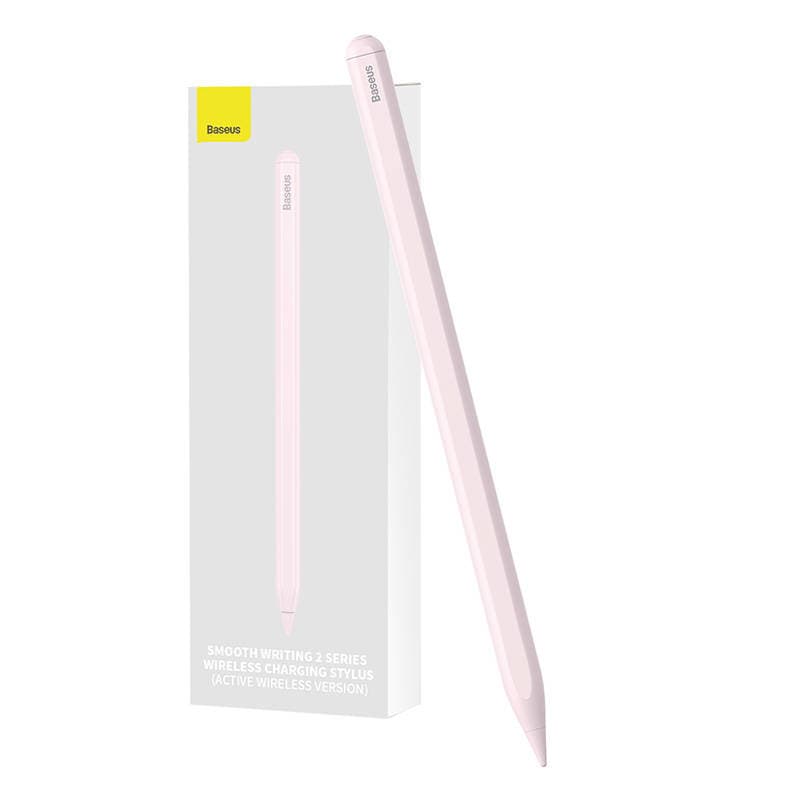 Pisalo Baseus Smooth Writing za telefon/tablico (roza)