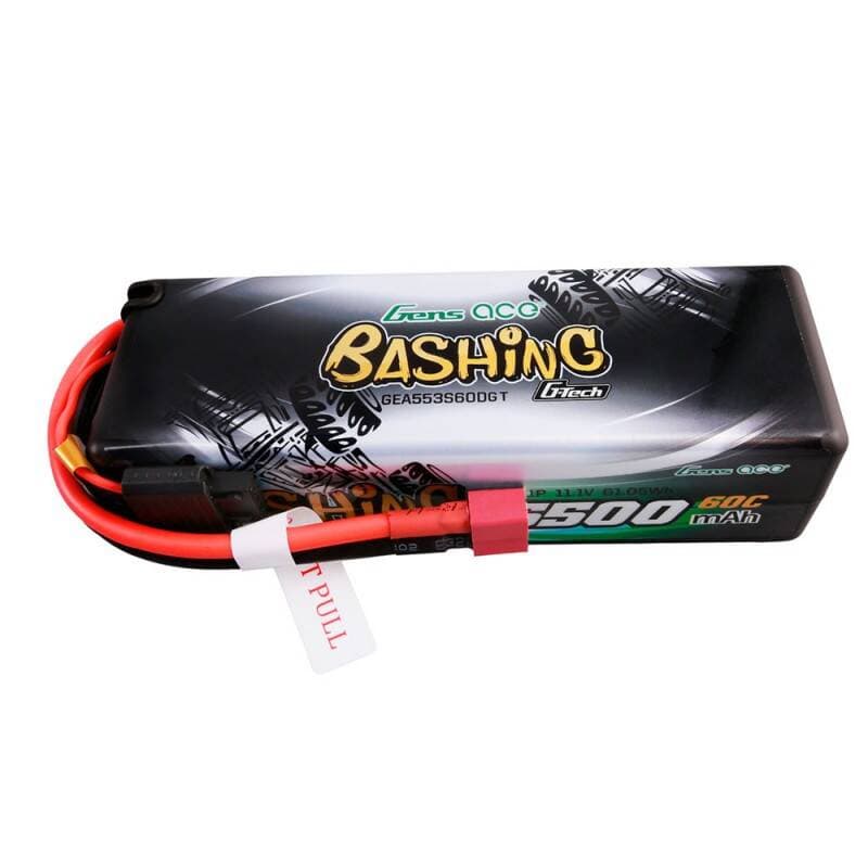 Gens ace G-Tech LiPo Baterija 5500mAh 11.1V 60C HardCase T-plug 2