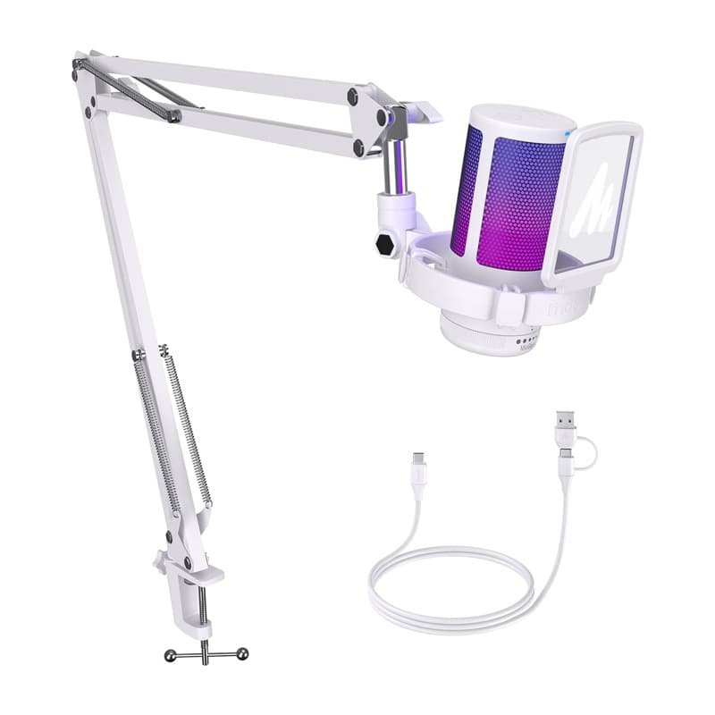 Maono DGM20S USB kondenzatorski mikrofon, bel 3