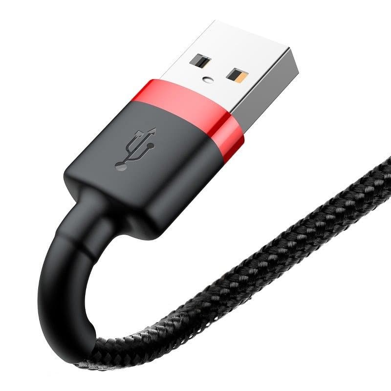 Baseus Cafule USB Lightning kabel 1.5A, 2m (črn+rdeč) 5