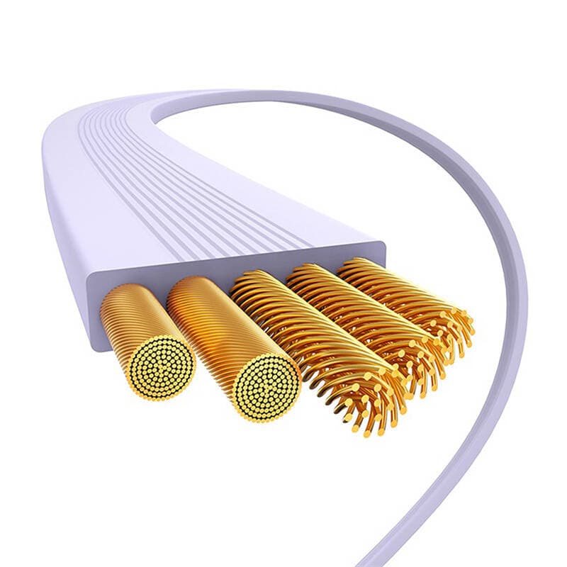 USB Kabel Baseus Free2Pull USB-C na iP 20W 1m (vijolični) 5