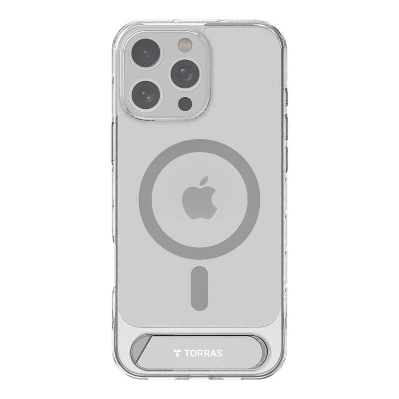 Torras Pstand ovitek za iPhone 16 ProMax (prozoren)